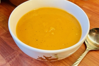 Autumn Sage, Butternut Squash and Sweet Potato Soup