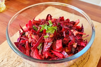 Beetroot and Seasonal Apple Salad